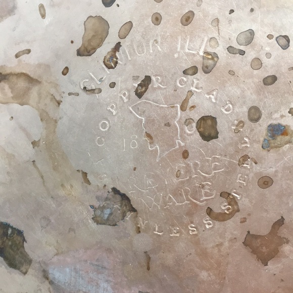 Vintage Revere Ware copper clad stainless 2 quart saucepan hang ring - Picture 8 of 10